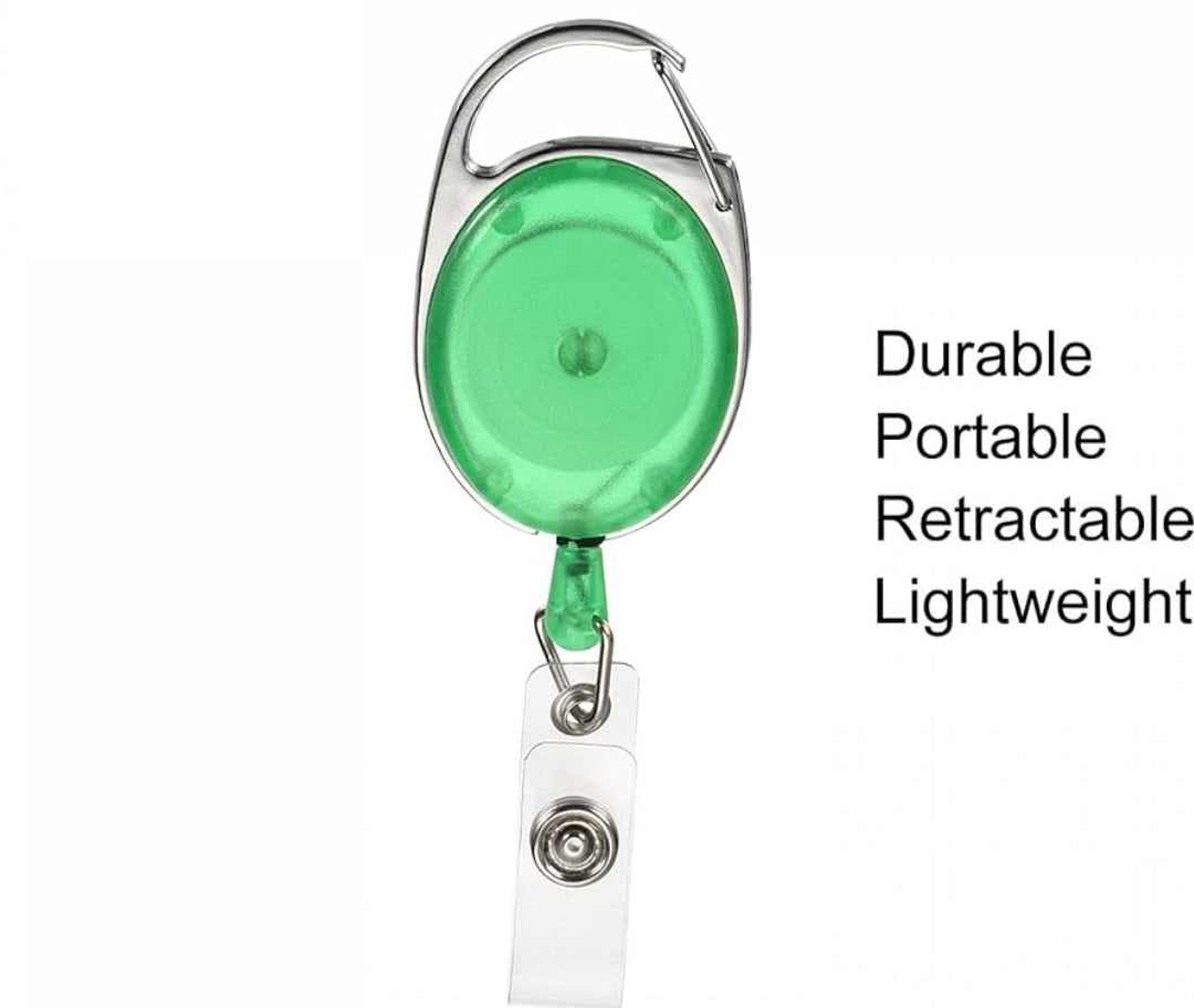 sourcing map Retractable Badge Holder