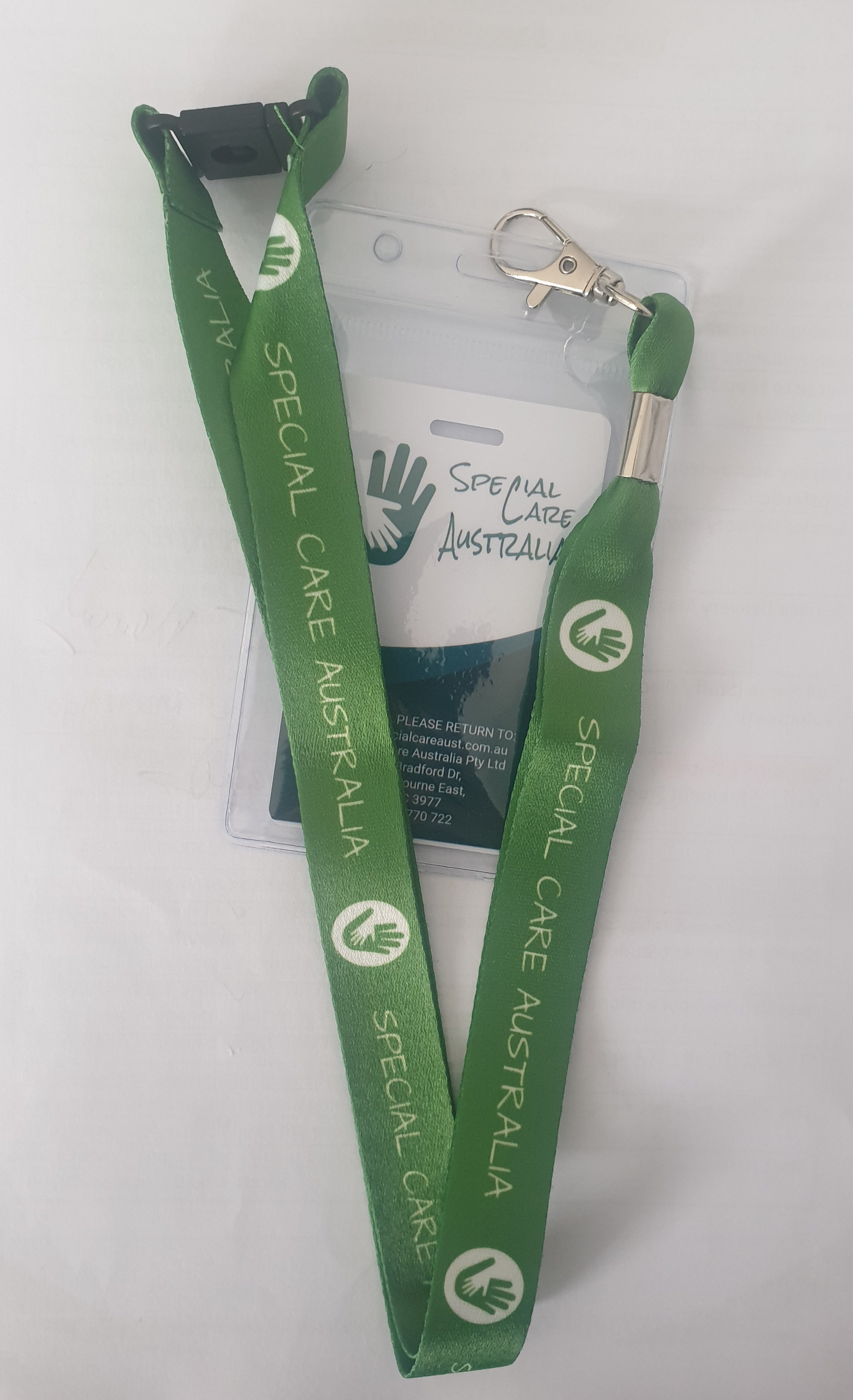 SCA Green Lanyard